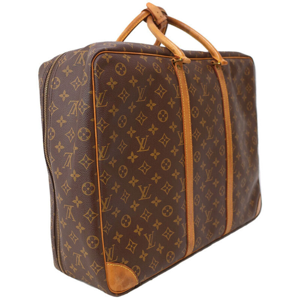 Louis Vuitton Leather Brown Sirius Monogram Boston Bag